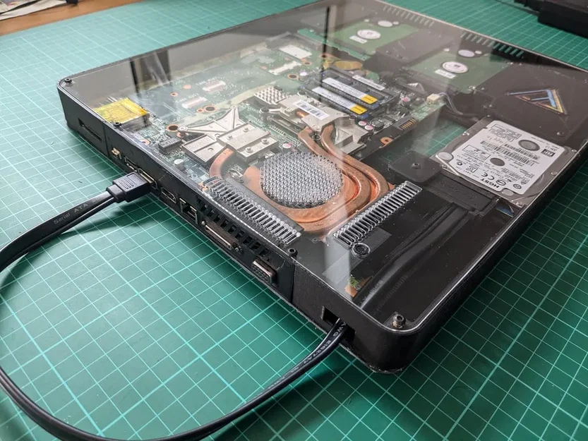 Hộp bóng trưng bày linh kiện laptop HP Pavilion dv7-3150el - Image 2