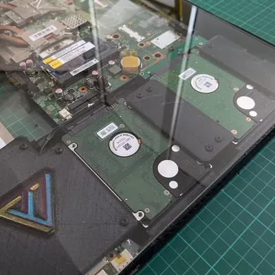 Hộp bóng trưng bày linh kiện laptop HP Pavilion dv7-3150el