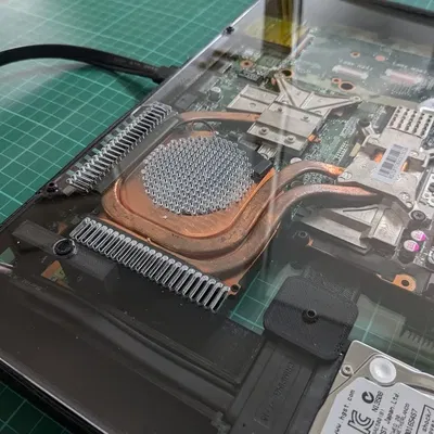 Hộp bóng trưng bày linh kiện laptop HP Pavilion dv7-3150el