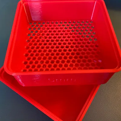 Sàng lọc dạng tham số 5mm thiết kế bằng OpenSCAD