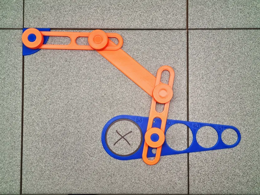 Thước đo khoan gạch điều chỉnh 50/65 cm - Image 1