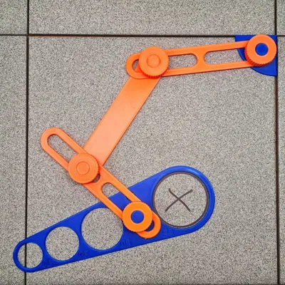 Thước đo khoan gạch điều chỉnh 50/65 cm