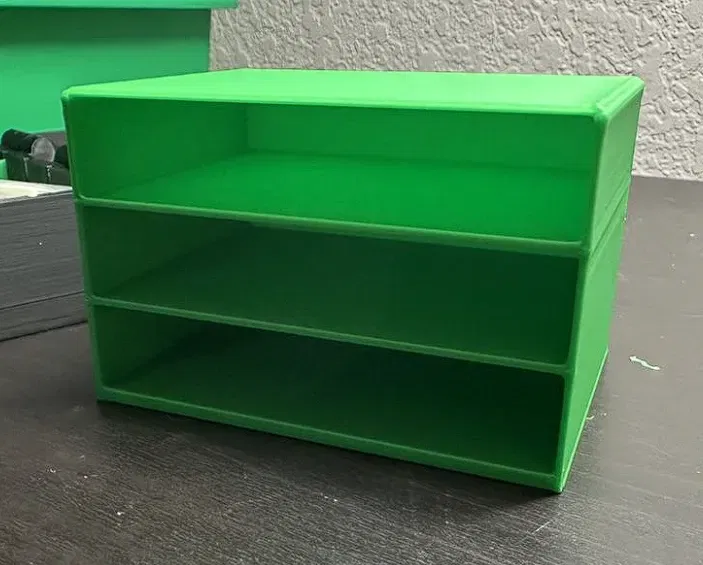 Kệ lưu trữ linh kiện nhỏ - 3 ngăn + có thể xếp chồng - Image 5