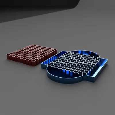 Giá đỡ 100 bit với thiết kế in nhanh 1 lớp