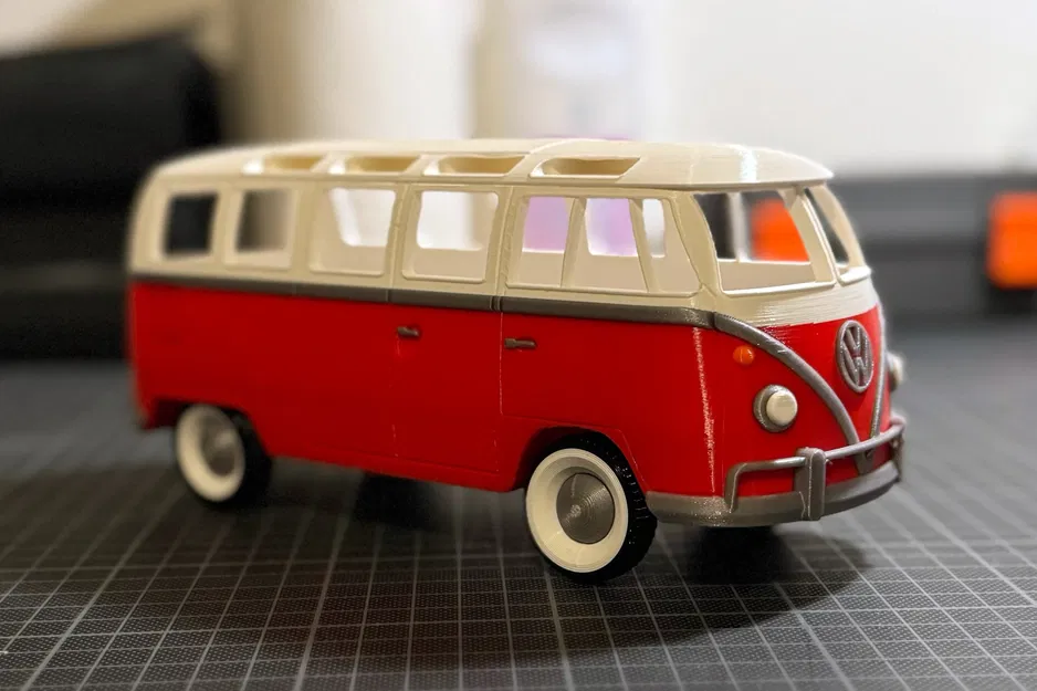 Xe buýt Volkswagen nhiều màu sắc in 3D với MMU - Image 1