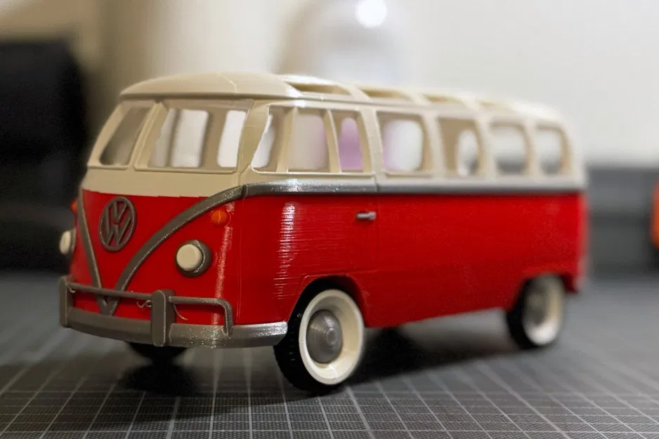 Xe buýt Volkswagen nhiều màu sắc in 3D với MMU - Image 2