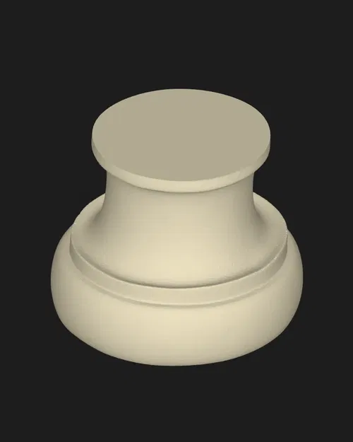 Tượng bán thân nữ hoàng Nefertiti trên bệ đỡ - Image 4