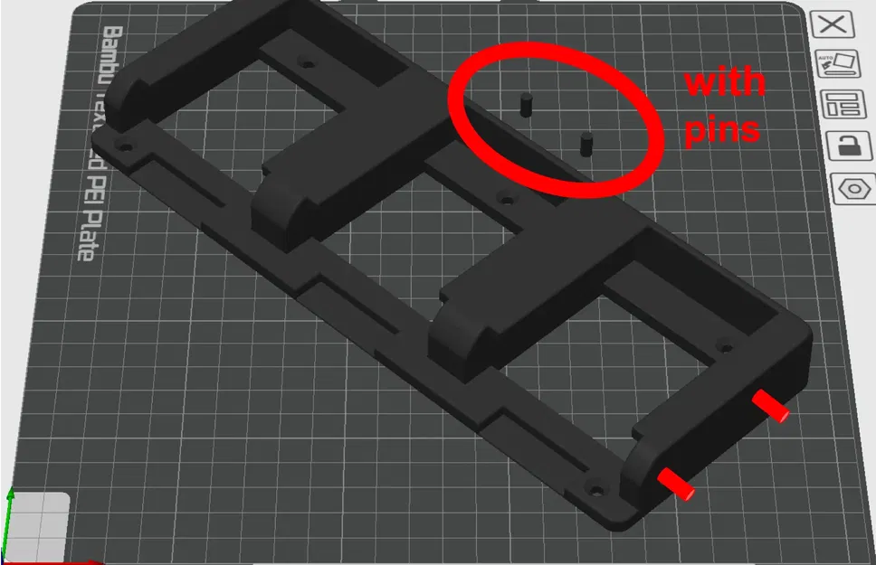 Giá đỡ pin Makita 18V cho 3 pin v3.0 - Image 2