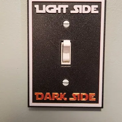 Công tắc đèn chủ đề Star Wars với 3 màu sắc