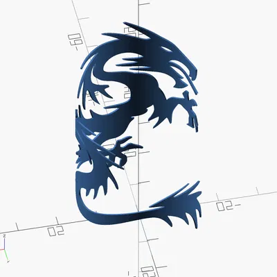 Hình ảnh SVG cong cho bề mặt 3D trong OpenSCAD