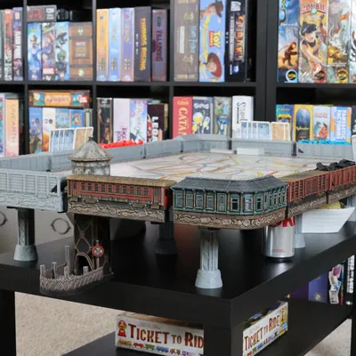 Tháp xúc xắc Tháp nước StageTop cho bàn chơi game