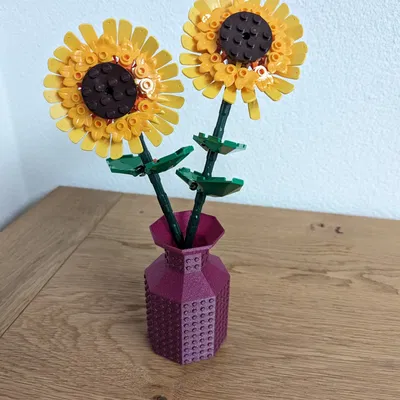 Bình hoa lego nhỏ gọn và độc đáo