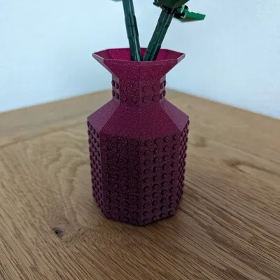 Bình hoa lego nhỏ gọn và độc đáo