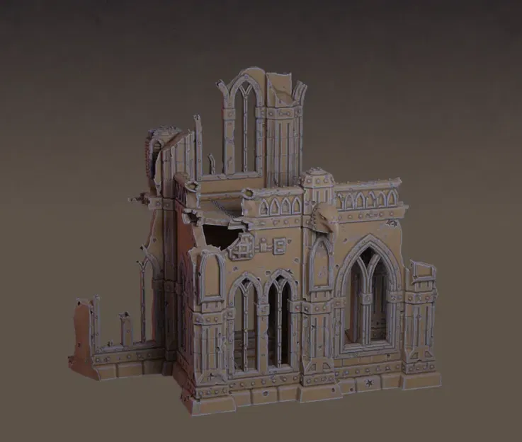 Mẫu miễn phí cho công trình Gothic sci-fi Domina Ferrum - Image 2