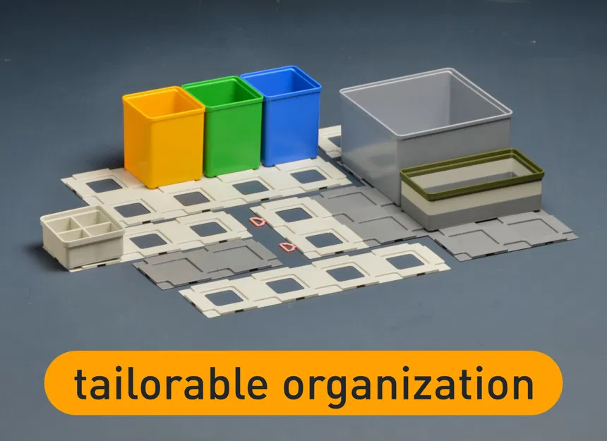 Giá đỡ hộp chèn Sortimo và Auer với kích thước linh hoạt - Image 1