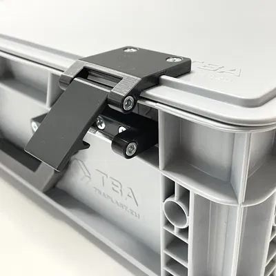 Eurobox (Thùng Euro) Phần cứng (Bản lề, Tay cầm, Chân, Khóa kẹp)