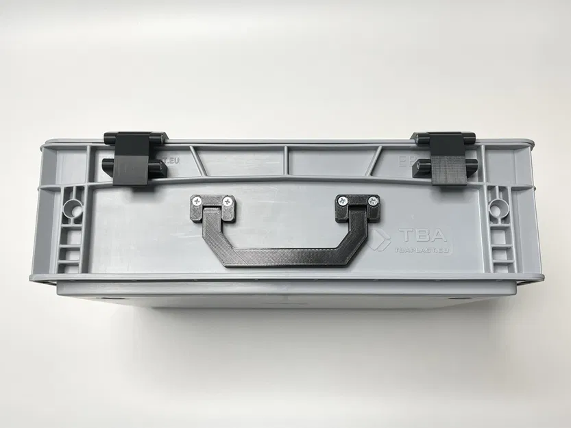 Eurobox (Thùng Euro) Phần cứng (Bản lề, Tay cầm, Chân, Khóa kẹp) - Image 3