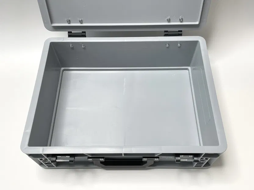 Eurobox (Thùng Euro) Phần cứng (Bản lề, Tay cầm, Chân, Khóa kẹp) - Image 6