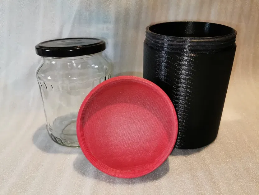 Bình đựng thực phẩm bằng nhựa cho hũ 95mm đường kính - Image 5