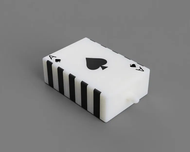 Hộp đố Spade với 3 ngăn bí mật - Image 1