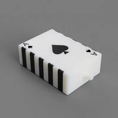 Hộp đố Spade với 3 ngăn bí mật