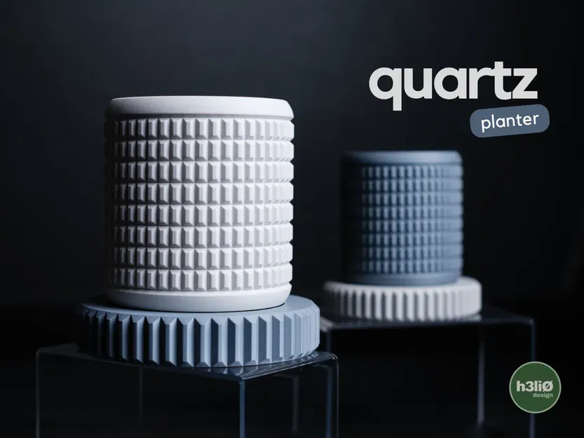Chậu cây quartz thiết kế tối giản hiện đại - Image 1