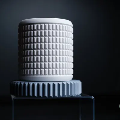 Chậu cây quartz thiết kế tối giản hiện đại