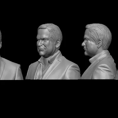 Tượng bán thân Stuttering John Melendez