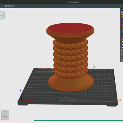 Máy massage chân đơn giản không cần hỗ trợ