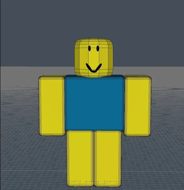 Nhân vật Noob mặc định trong Roblox - Image 1