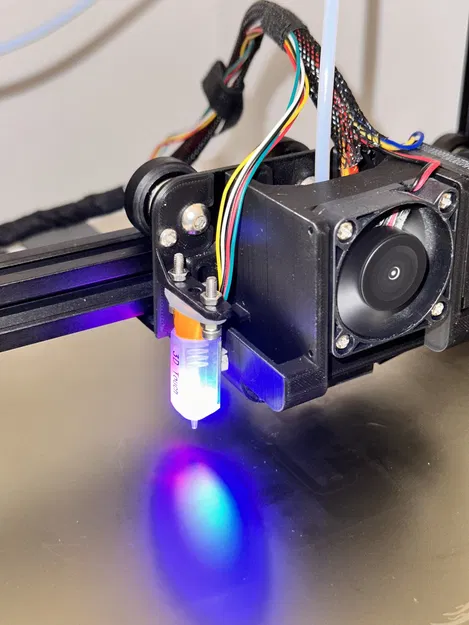 Giá đỡ BLTouch tối ưu cho quạt Satsana trên máy in 3D Ender 3 V2 - Image 2