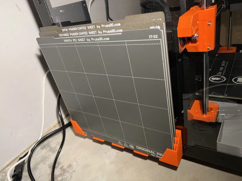 Giá đỡ 3 tấm thép cho Prusa MK3/MK4 trong vỏ máy gốc - Image 2