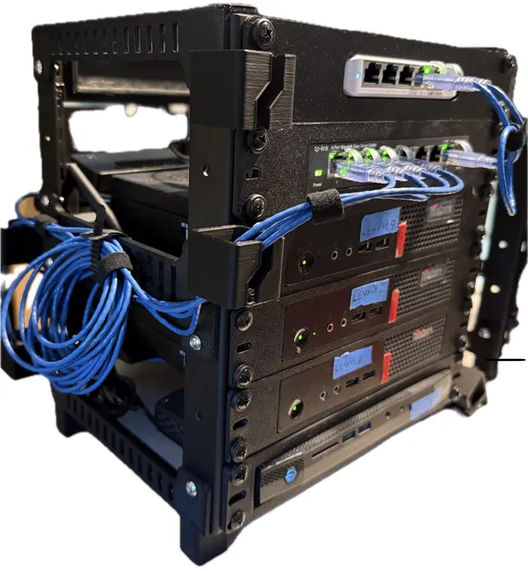 Giá đỡ rack 10 inch chắc chắn cho hệ thống máy tính - Image 1