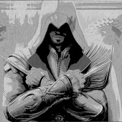 Nhân vật sát thủ trong phong cách nghệ thuật HUEFORGE