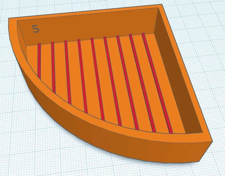 Khay đựng đá rhinestone 5mm cho thủ công - Image 2