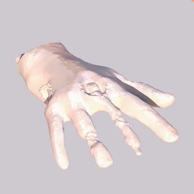 Cụ tay máu rùng rợn cho Halloween