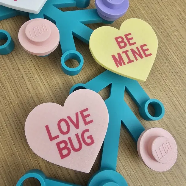 Vòng hoa gạch trái tim ngọt ngào cho Ngày Valentine - Image 2