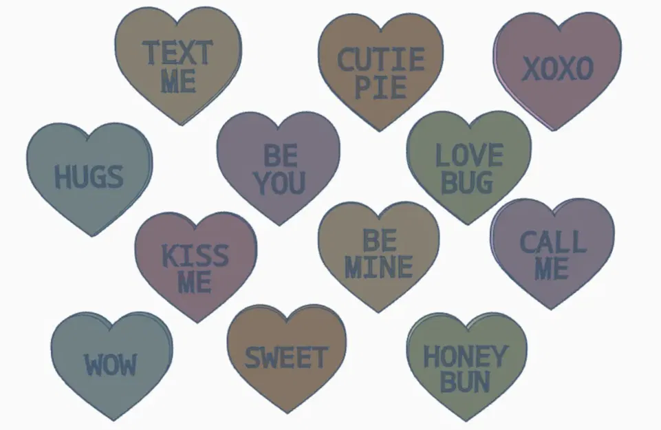 Vòng hoa gạch trái tim ngọt ngào cho Ngày Valentine - Image 4