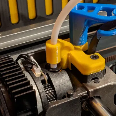 Giá đỡ xích 12mm và hướng dẫn ống PTFE cho máy in Creality K1/K1C