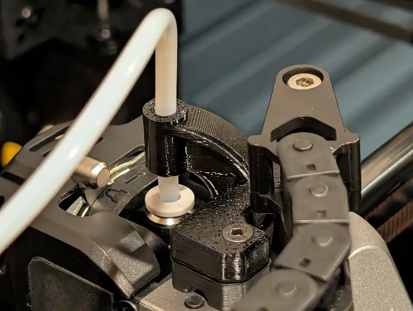 Giá đỡ xích 12mm và hướng dẫn ống PTFE cho máy in Creality K1/K1C - Image 4