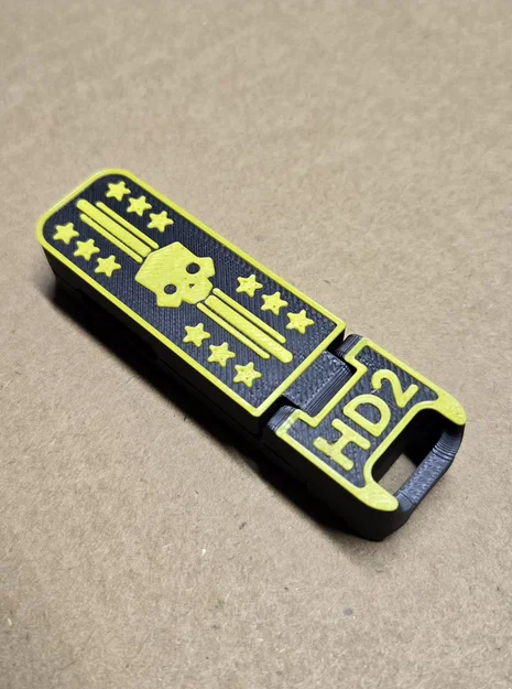 Giá đỡ điện thoại dạng móc chìa khóa Helldivers 2 - Image 1