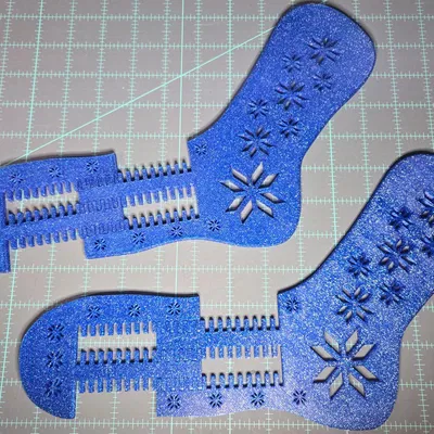 Bộ chặn tất với thiết kế lỗ sao độc đáo