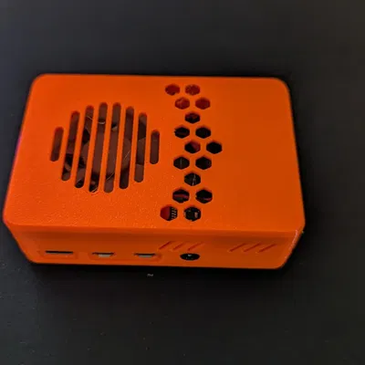 Quạt thông gió cho RPI4 với lưới bảo vệ