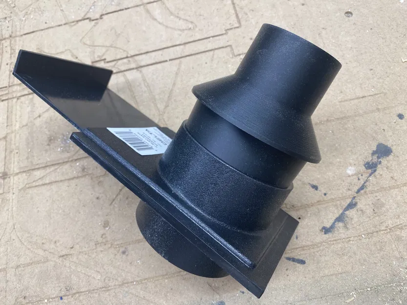 Bộ Chuyển Đổi Cổng Hút Bụi 4 inch Sang Ống 2.5 inch Hình Nón (v1.0) - Image 2