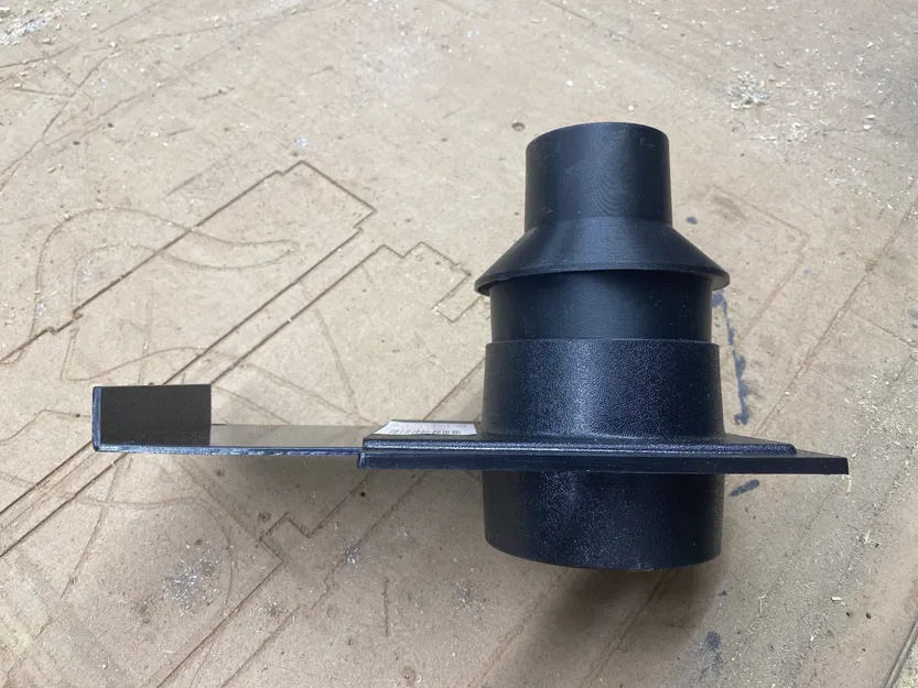 Bộ Chuyển Đổi Cổng Hút Bụi 4 inch Sang Ống 2.5 inch Hình Nón (v1.0) - Image 3