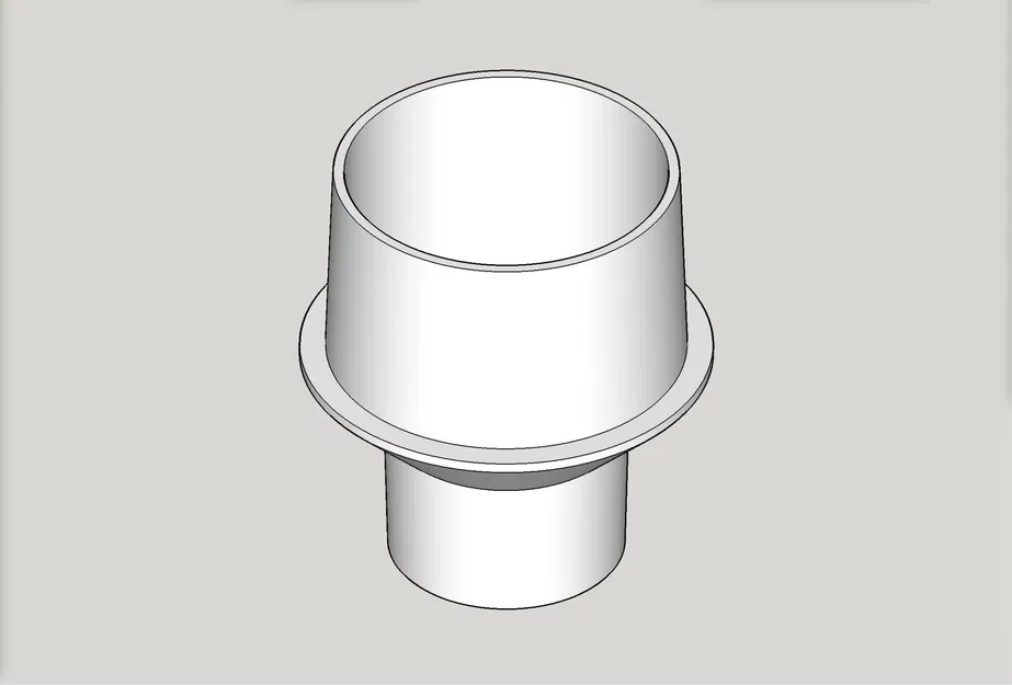 Bộ Chuyển Đổi Cổng Hút Bụi 4 inch Sang Ống 2.5 inch Hình Nón (v1.0) - Image 6