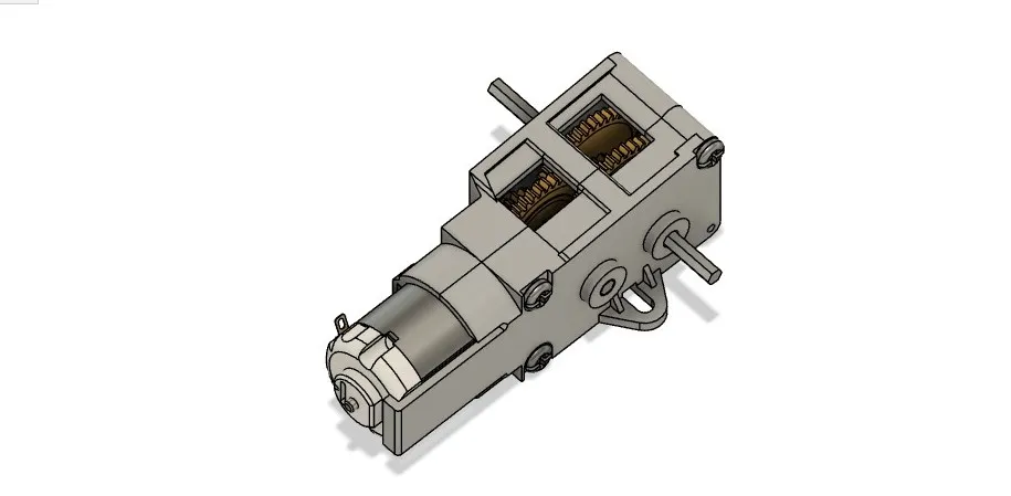 Hộp số cho xe điều khiển từ xa với động cơ nhỏ - Image 1