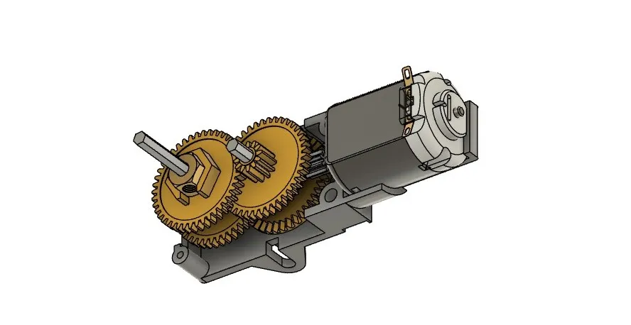 Hộp số cho xe điều khiển từ xa với động cơ nhỏ - Image 9