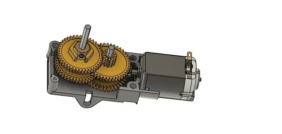 Hộp số cho xe điều khiển từ xa với động cơ nhỏ - Image 10