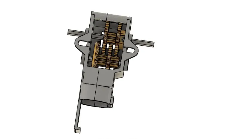 Hộp số cho xe điều khiển từ xa với động cơ nhỏ - Image 12